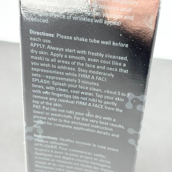 Serious Skincare Firm A Face XR Skin Tightener Firming Wrinkle Filler Anti Aging - Picture 9 of 11